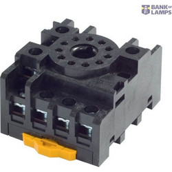 Socket, DIN rail/surface mounting, 11-pin, screw terminals (standard) PF 2002H