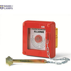 Emergency stop button with hammer IP55