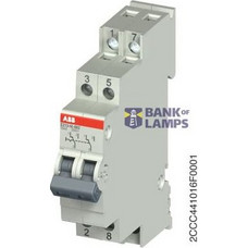E213-16-002Change over Switch,16 A,acc. to EN 250 V AC,0NO,0NC,2CO, El. Color:Grey, MW:1