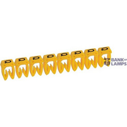 Marker CAB 3 - for wiring 1.5 to 2.5 mm - capital letter ''Q''