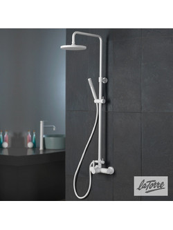 ΜΠΑΤ.ΝΤΟΥΖ+ΕΠΕΚΤ.ΚΟΛΩΝΑ+ΚΕΦΑΛΗ TECH LA TORRE WHITE MATT