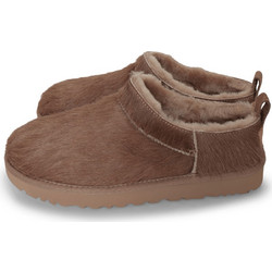 UGG Classic Micro Calf Hair Γυναικεία Μποτάκια Καφέ