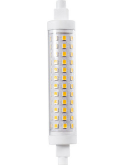 TUBINI 60398 Λάμπα R7S 118mm LED 12W 1356lm 360 AC 220-240V IP20 Θερμό Λευκό 2700K - Lumileds SMD Chip - Μ11.8 x Π2.2 x Υ2.2