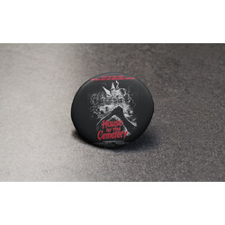 House by the Cemetery (Button Pin) (Retro Amok)
