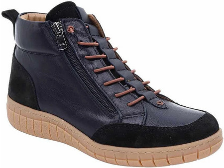 Safe Step Γυναικεία Μποτάκια Μαύρα SS25012