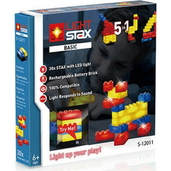 Light Stax Τουβλάκια Basic 30τμχ (LS-S12011)