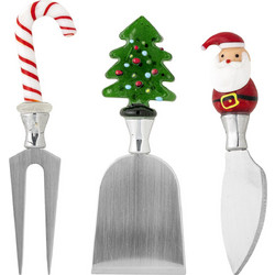 Bloomingville - Misa Cheese Utensils - Red - 7 inches