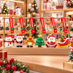 Μπρελόκ Πλαστικό Πολύχρωμο Christmas 17cm Διάφορα 12 τεμαχίων General Trade 558828 - GeneralTrade