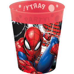 Spiderman World of Webs Σετ Πλαστικών Ποτηριών 4 Τεμαχίων 250 ml