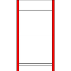 ΣΤΑΝΤ TYPE E+Y+V ΚΟΛΩΝΕΣ ΠΛΑΙΝΕΣ (ΖΕΥΓ 2ΤΕΜ.)
