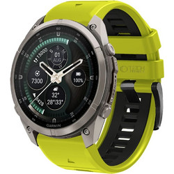 Tech-Protect Iconband Pro Λουράκι Σιλικόνης Lime / Black (Garmin Fenix 3HR / 5X / 5X Plus / 6X / 6X Pro)