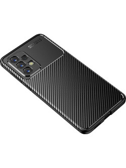 Ancus AutoFocus Carbon Fiber Back Cover Black (Samsung Galaxy A33 5G)