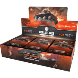 World of Tanks TCG Siege Engines Booster Display (24) *English Version*