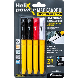 HELIX ΜΑΡΚΑΔΟΡΟΙ ΑΝΕΞΙΤΗΛΟΙ ΣΕΤ 4 ΤΕΜ