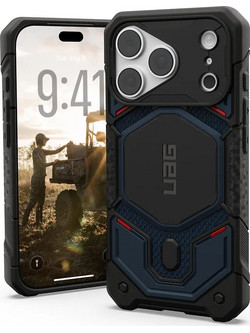 UAG Monarch Pro MagSafe Back Cover Kevlar Mallard (iPhone 18 Pro / 17 Pro)