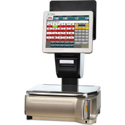 Digi sm-5500a ev 12.1"x12.1" (30kg - 5/10g) ηλεκτρονικός ζυγός λιανικών πωλήσεων τεχνολογίας pc based