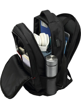 Yenkee YBB 1502 Αδιάβροχο Backpack Laptop 15.6" Black