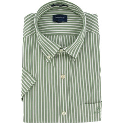 Gant Ανδρικό Πουκάμισο Κοντομάνικο 3062001-362 Olive