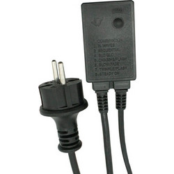 Μηχανισμός Δικάναλου LED Φωτοσωλήνα max 20m IP44 1.5m (LRC3W20MBB)