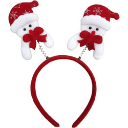 Στέκα Χριστουγέννων με Ελατήρια Snowman