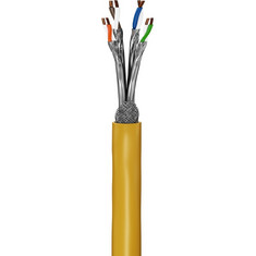 Goobay S/FTP Cat.8.1 Καλώδιο Δικτύου Ethernet 25m Yellow 61126