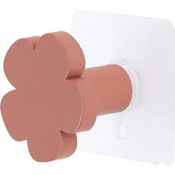Κρεμαστράκι Αυτοκόλλητο (5x4.2x5) T-D Flower Blush 9089153