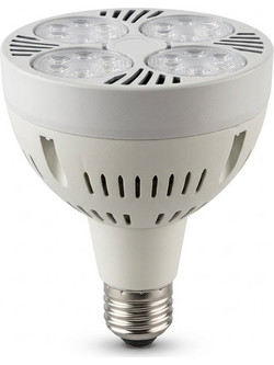 Λάμπα Led Par30 35W E27 4000K 2850Lm Λευκό Περίβλημα