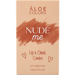 Aloe Colors Promo Creamy Lip Liner Honey Drip - 1 Τεμάχιο & Lip & Cheek Stick Soft Peach - 5.9g