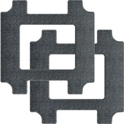 MOVA Cloth, σετ 2 τεμαχίων (ανοιχτό γκρι)