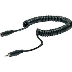 Schwaiger Καλώδιο Ήχου 3.5mm male - 3.5mm female Μαύρο 5m KHA4036533