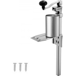 VEVOR Commercial Can Opener, Heavy-Duty Manual Tabletop Cans Opener for Cans Up to 300 mm Height, Height-Adjustable Professional Can Openers with Stainless Steel Blade, for Restaurant & Food Store