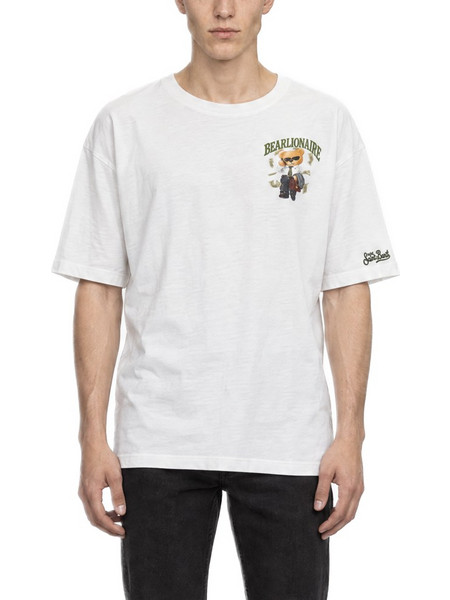 MC2 SAINT BARTH MEN T-SHIRT DELMAR OVERSIZE BEARLIONAIRE