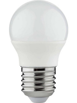 Aca Lighting Λάμπα Led G45 4.9W E27 6500K 470lm (G45K4927CW)