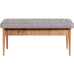 Bench Vina Bench Soho, Atlantic Atlantic Pine, Soho Melamine Coated Particle Board