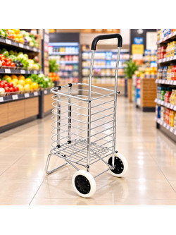Μεταλλικό Καρότσι Λαϊκής Πτυσσόμενο 38x34x100cm HTS00079