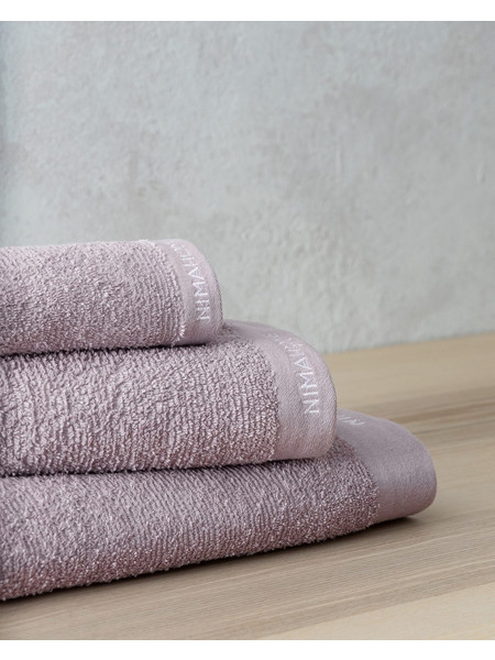 Σετ Πετσέτες (30x50 + 50x90 + 70x140) - Auraia Dusty Pink Σετ (1 x 30x50 + 1 x 50x90 + 1 x 70x140) Nima