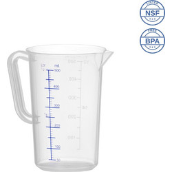 TEMNO Κανάτα Δοσομετρητής Μεζούρας PP 500ml με Διαγράμμιση