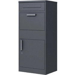 Phoenix Safe Company Γραμματοκιβώτιο Εξωτερικού Χώρου Inox σε Γκρι Χρώμα