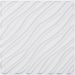 VEVOR 3D Wall Panels Diamond Matte Black-30 x 30 cm