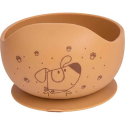 Μπολ σιλικόνης Amek Toys Dog Yellow