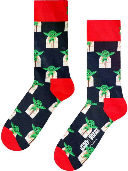 Happy Socks Star Wars Master Yoda Ανδρικές Κάλτσες Μπλε