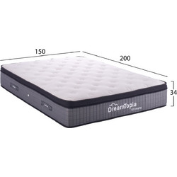 HomeMarkt Dreamtopia Ultimate Pocket Spring Διπλό 150x200cm HM661.150