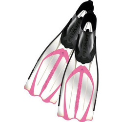 Cressi Sub Pluma Clear Βατραχοπέδιλα Κατάδυσης Pink