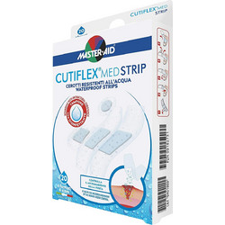 Master Aid Cutiflex Αδιάβροχα Αυτοκόλλητα Επιθέματα σε 4 Μεγέθη 20τμχ