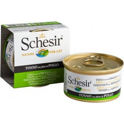 Schesir Nature for Cat with Tuna & Chicken in Jelly 85gr
