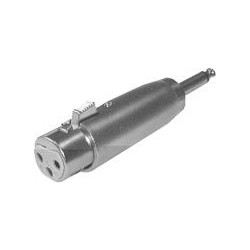 MIC reduction 3PIN (plug contact / Jack 6.3 mono)