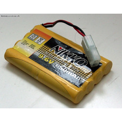 NIKKO 9.6V BATTERY PACK 650MAH BO1296