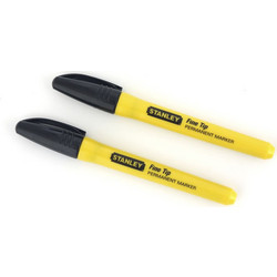 Stanley 0-47-316 Ανεξιτηλος Μαρκαδορος Λεπτης Μυτης 1mm