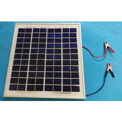 Ηλιακό πάνελ με απόδοση ισχύος 15W και τάση 12 volt