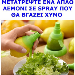 ΜΗΧΑΝΙΣΜΟΣ ΣΠΡΕΥ ΧΥΜΟΥ ΛΕΜΟΝΙΟΥ - ΣΕΤ 2 ΤΕΜΑΧΙΩΝ + ΒΑΣΗ ΣΤΗΡΙΞΗΣ 103387